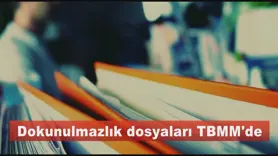 Dokunulmazlık dosyaları TBMM'de