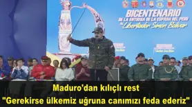 Maduro'dan kılıçlı rest