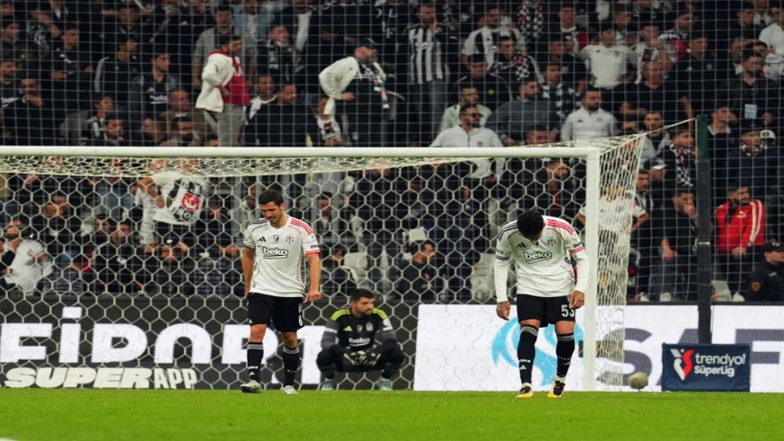 Beşiktaş'ın son 5 maçta 1 galibiyeti bulunuyor