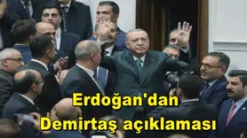 Erdoğan'dan  Demirtaş açıklaması