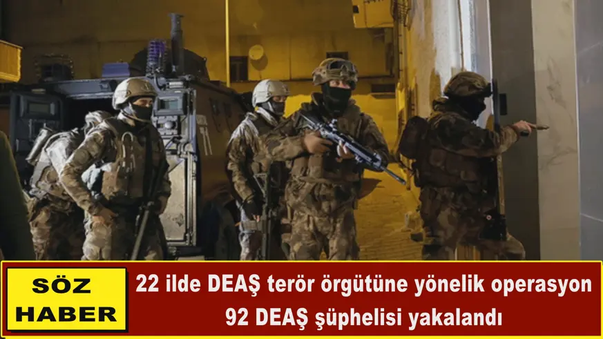 92 DEAŞ şüphelisi yakalandı