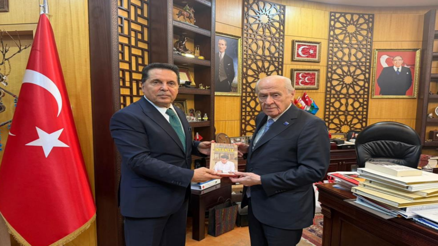 Özer'den Bahçeli'ye ziyaret