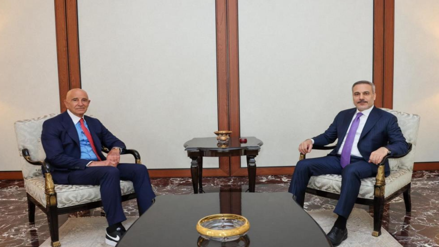 Bakan Fidan, ABD Suriye Özel Temsilcisi Barrack’ı kabul etti