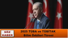2025 TÜBA ve TÜBİTAK  Bilim Ödülleri Töreni