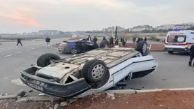 Kafa kafaya çarpıştılar!