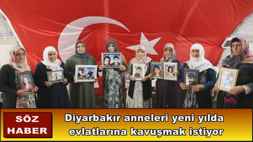 Diyarbakır anneleri yeni yılda  evlatlarına kavuşmak istiyor