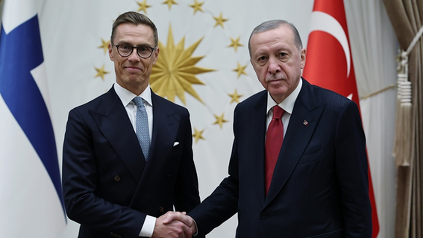 Erdoğan, Finlandiya Cumhurbaşkanı ile görüştü