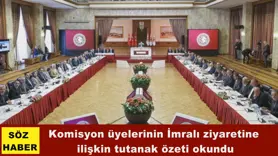 Komisyon üyelerinin İmralı ziyareti