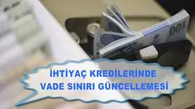 İhtiyaç kredilerinde vade sınırı güncellemesi