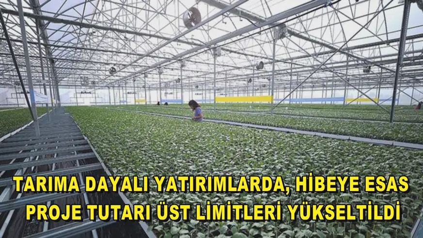 Üst limitler yükseltildi