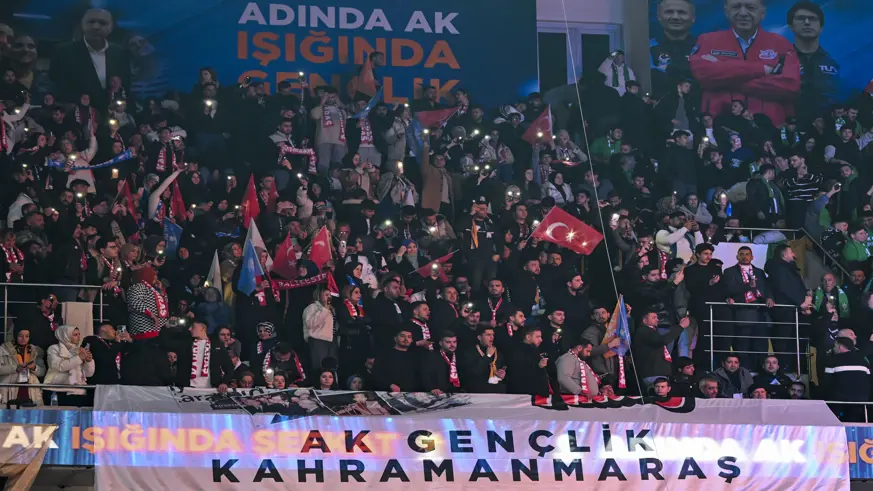 AK Parti 8. Olağan Büyük Kongresi'ne 10 siyasi partinin temsilcileri katıldı