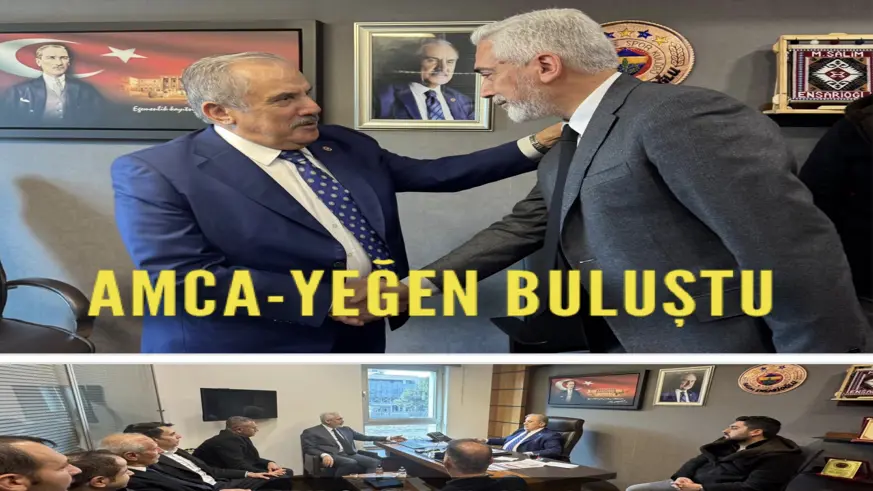 Amca-Yeğen buluştu 