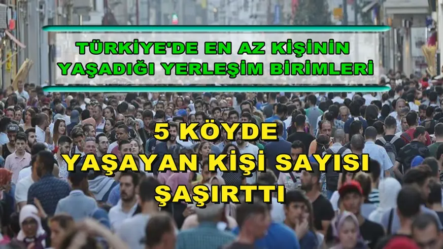 Türkiye'nin 5 köyünde yalnızca birer kişi yaşıyor