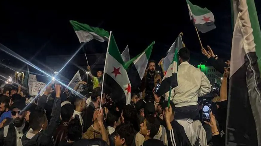 Suriye’de halk, 2011 devriminin 14. yıldönümünü kutladı