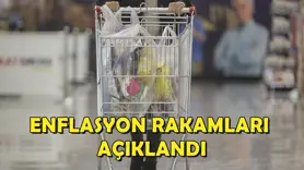 Enflasyon rakamları açıklandı