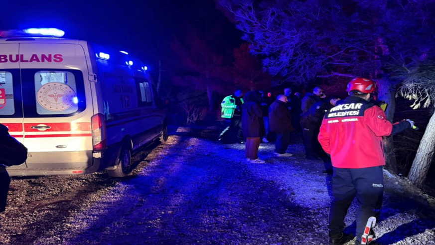 Elektrikli bisikletle uçuruma yuvarlanan genç hayatını kaybetti