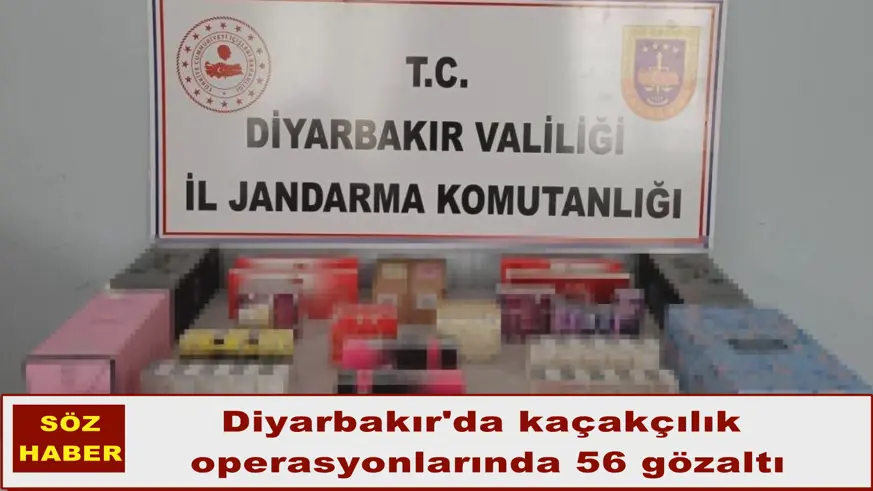 Diyarbakır'da kaçakçılık  operasyonları