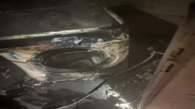 Çamaşır makinesi evi küle çevirdi