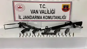 Van'da silah ve mühimmat ele geçirildi