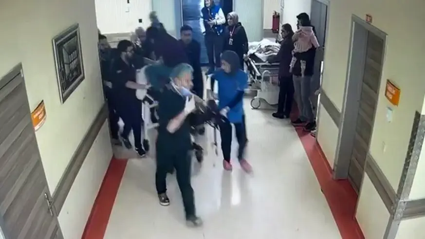 Atlas Çağlayan'ın hastanedeki son görüntüleri