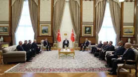Cumhurbaşkanı Erdoğan, Özbekistan heyetini kabul etti