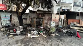 Kundaklanan evde 58 yaşındaki kişi ağır yaralandı