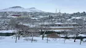 Çermik beyaza büründü