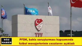 Futbol menajerlerinin cezaları açıklandı