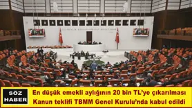 Kanun teklifi TBMM Genel Kurulu’nda kabul edildi