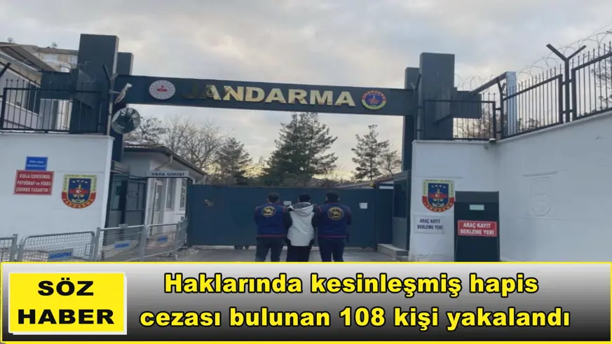 108 kişi yakalandı