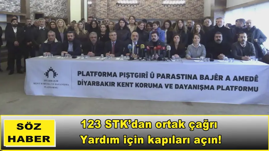 123 STK’dan ortak çağrı: