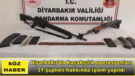 Diyarbakır'da kaçakçılık operasyonları