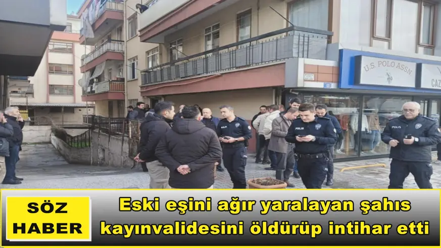 Eski eşini ağır yaralayan şahıs kayınvalidesini öldürüp intihar etti