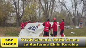OYAK Çimento ARKE Arama ve Kurtarma Ekibi Kuruldu