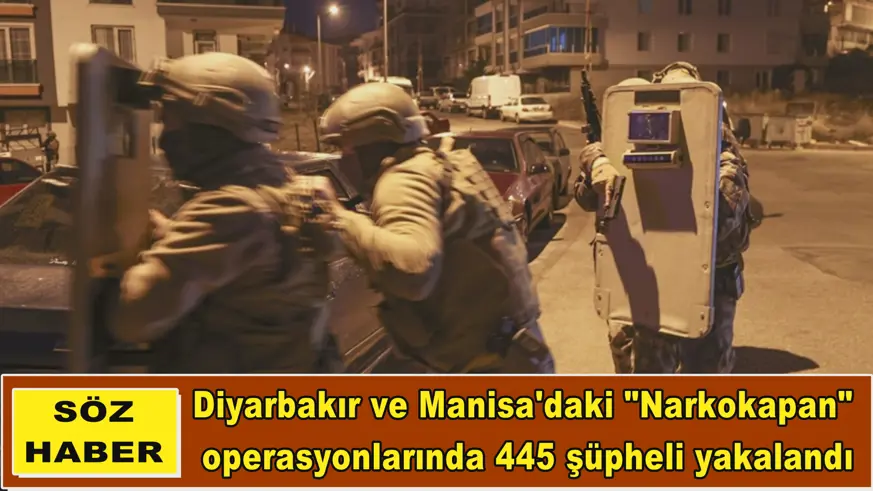 Diyarbakır ve Manisa'daki 