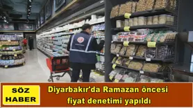 Ramazan öncesi fiyat denetimi yapıldı