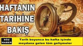 Haftanın tarihine bakış