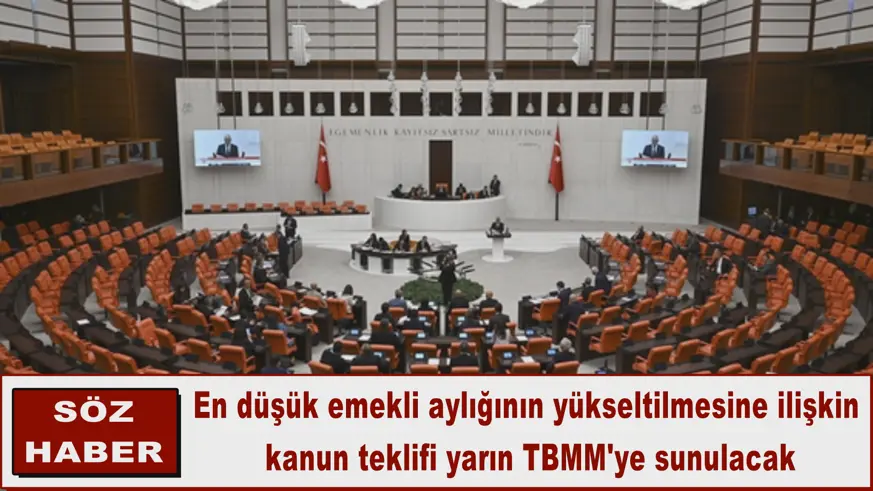 En düşük emekli aylığının yükseltilmesine ilişkin  kanun teklifi 