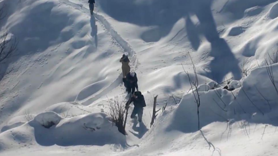 Jandarma helikopteriyle hastaneye sevk edildi