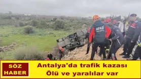 Antalya'da trafik kazası