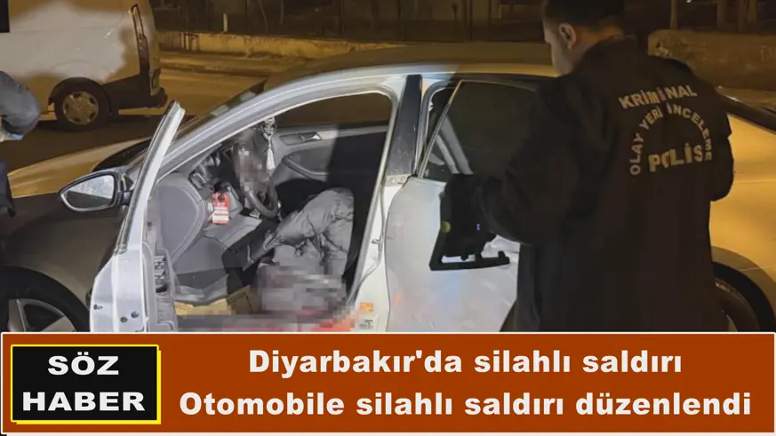 Diyarbakır'da silahlı saldırı