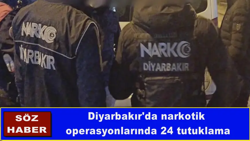 Diyarbakır'da narkotik operasyonları