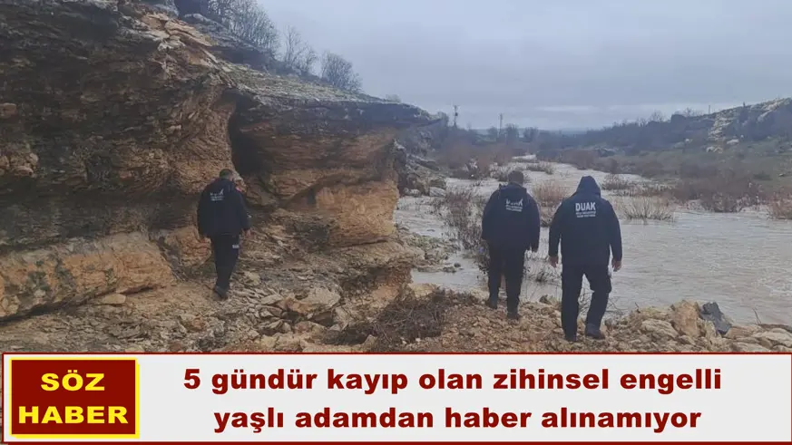 5 gündür kayıp olan zihinsel engelli  yaşlı adamdan haber alınamıyor