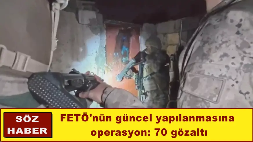 FETÖ'nün güncel yapılanmasına operasyon