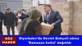 Diyarbakır'da Devlet Bahçeli adına  'Ramazan kolisi' dağıtıldı