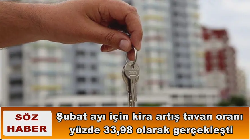 Şubat ayı kira artış tavanı belli oldu