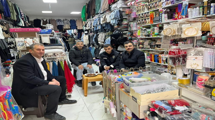 Dicle Kaymakamı esnaf ve vatandaşlarla bir araya geldi