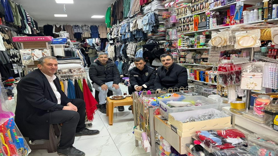 Dicle Kaymakamı esnaf ve vatandaşlarla bir araya geldi