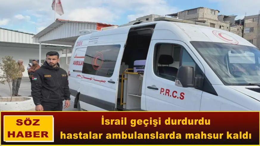 İsrail geçişi durdurdu