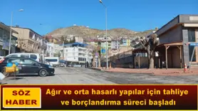 Tahliye ve borçlandırma süreci başladı